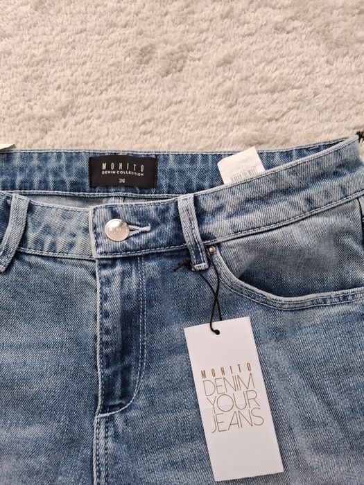 Spodnie Jeansy _Culotte_ Mohito /S_36