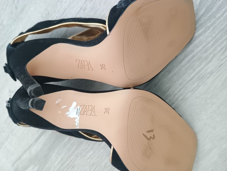 Skórzane szpilki ZARA
