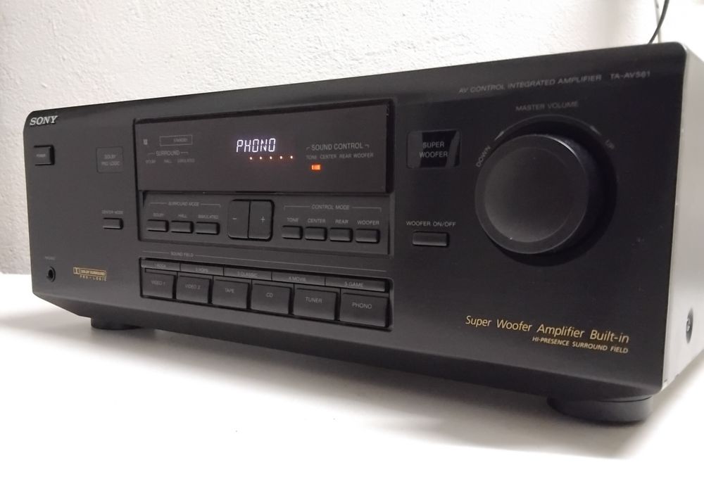 SONY amplificador TA-AV561