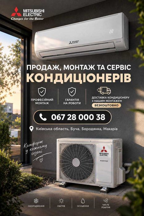 Кондиціонер з монтажем під ключ | Київ та область
