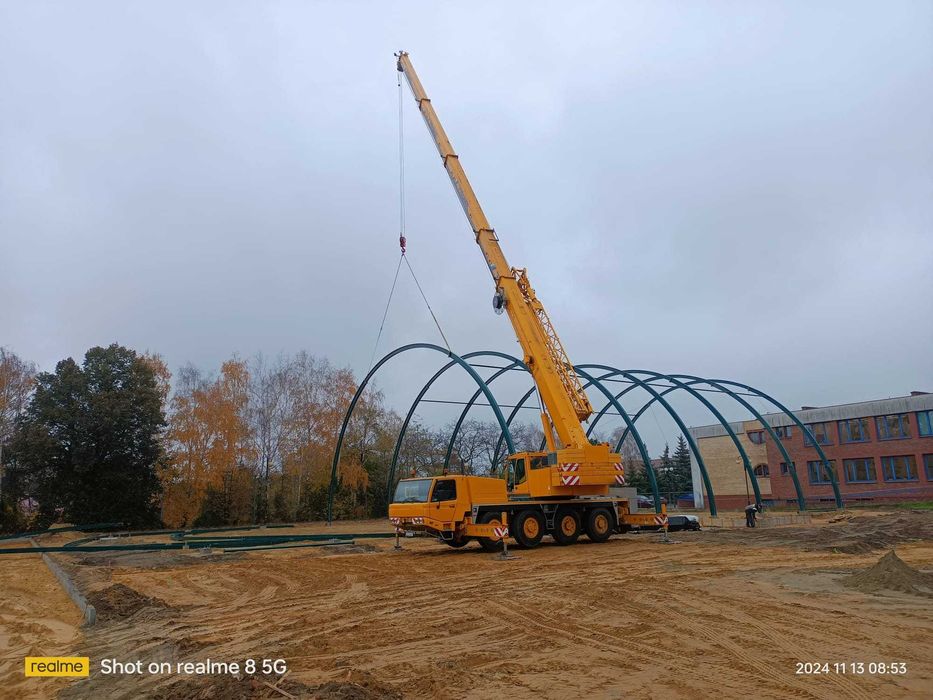 Usługi dźwigowe, dźwig, żuraw, 40t, 70t