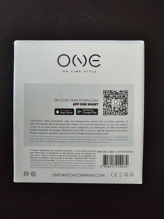 Relógio Smartwatch One como novo