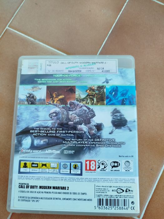 Jogo Call Of Duty Modern Warfare 2 - PS3