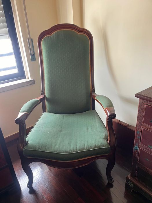 Cadeira Verde Sala
