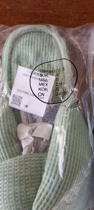 conjunto pijama e chinelos women'secret