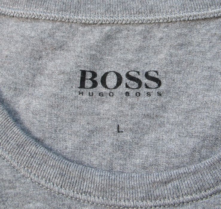 HUGO BOSS футболка серая оригинал M-L