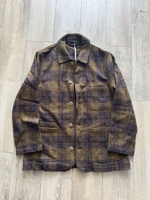 Шерстяна куртка-сорочка Man 1924 Carpinter FW20 (Розмір 50 / L) Іспанія by moncler and prada harris twid