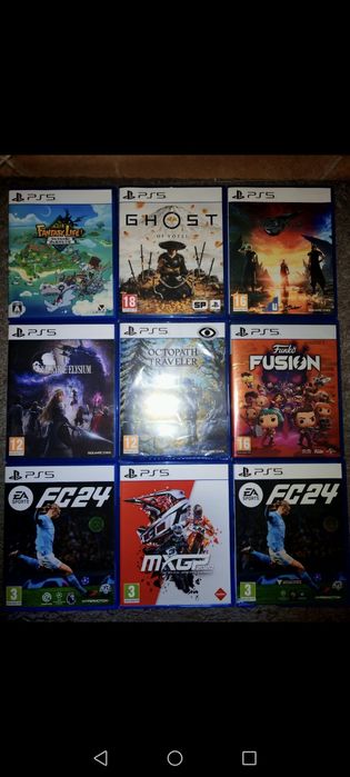 Jogos PlayStation 4, e 5 e nintendo switch