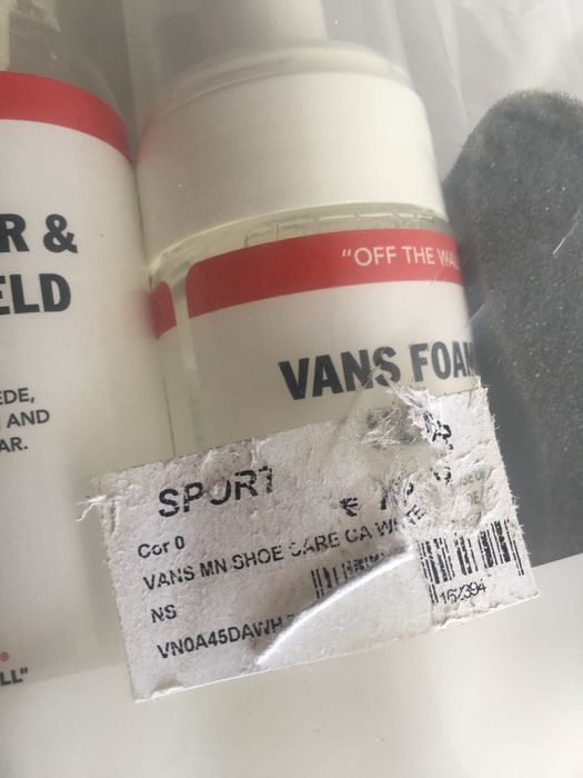 kit Limpeza Vans SHOE CARE CANVAS