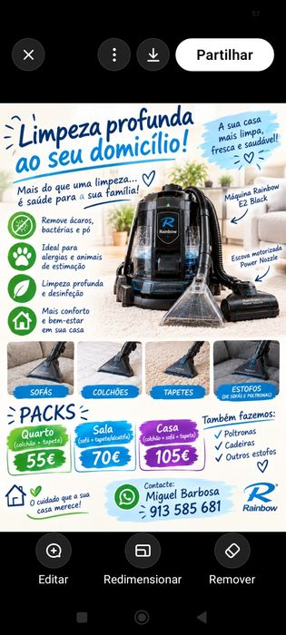 Limpeza profunda