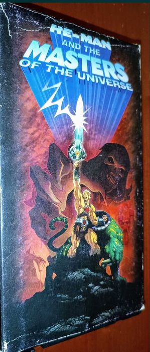 Antiga cassete VHS he man masters of the universe