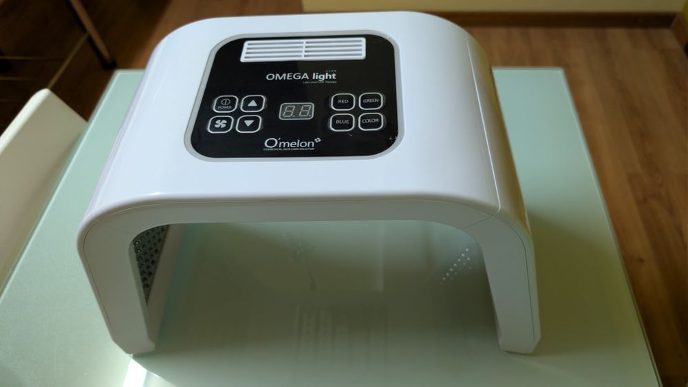 Cabine LED Omega light omelon para tratamento de rosto