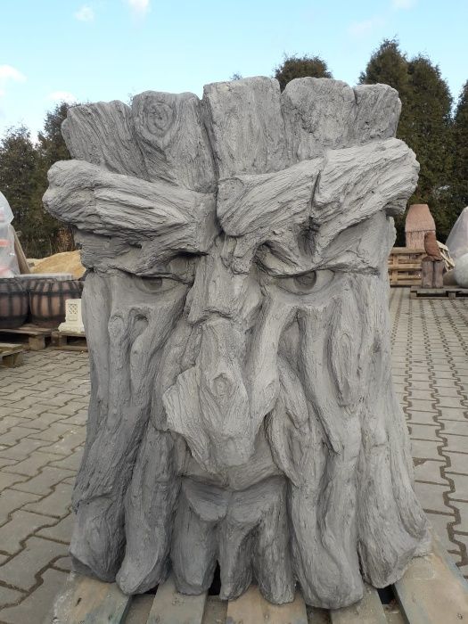 grill ogrodowy betonowy - drzewiec, rzeźba, ozdoba, gril inny duży