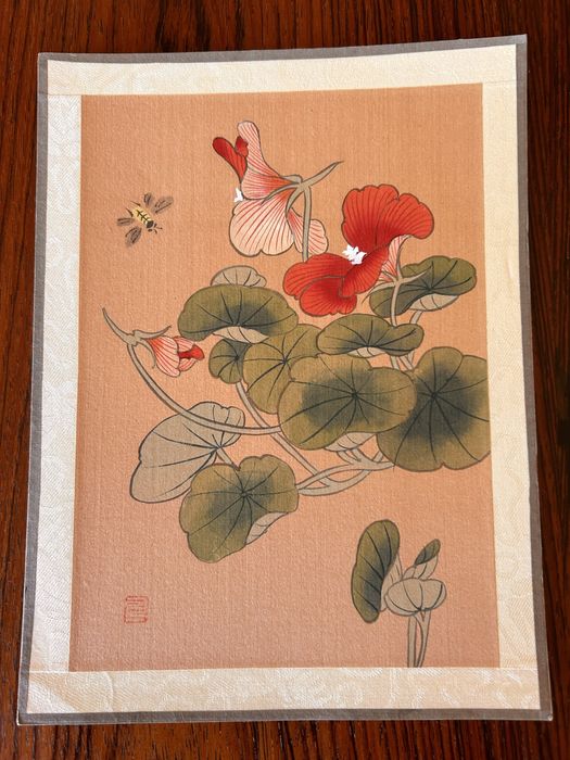 Aguarelas (3). Flores