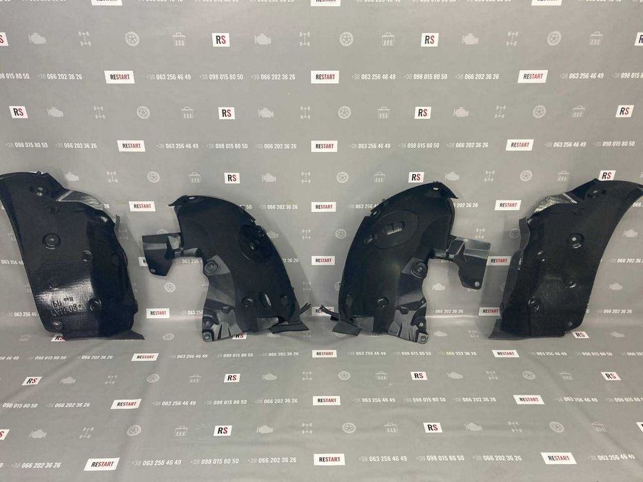 Підкрилки передні на Renault Kangoo 2 (Рено Кенго 2) 2008 - 2015