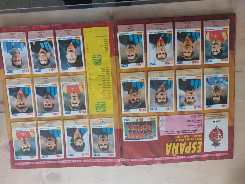 Caderneta Mundial 94 USA completa com maradona