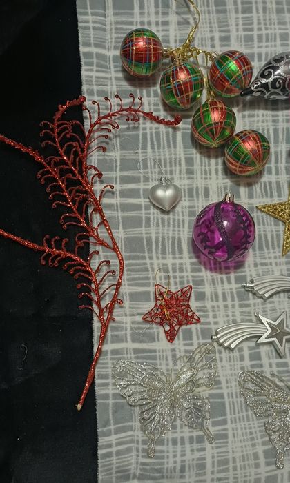 Conjunto de decoração de natal