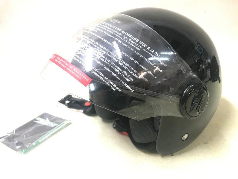 Kask Motocyklowy Germot GM 146 Niemiecki OUTLET Jakość XS Otwarty