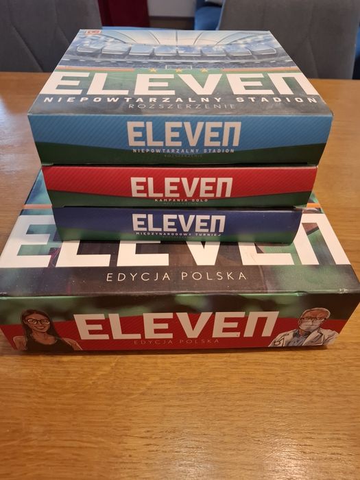 ELEVEN: manager piłkarski + DODATKI -Game Found — stan bardzo dobry