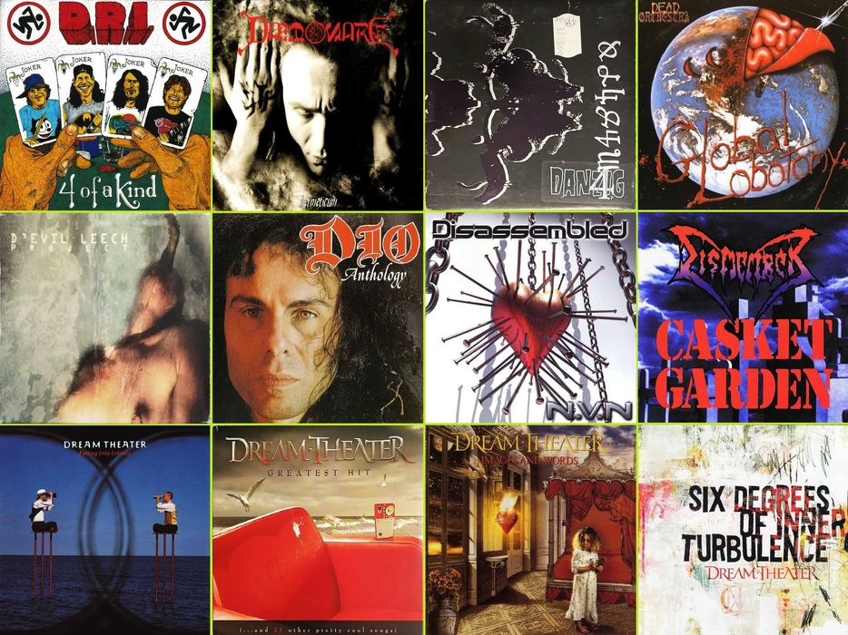 89 CDs - Metal - Muito Bom Estado