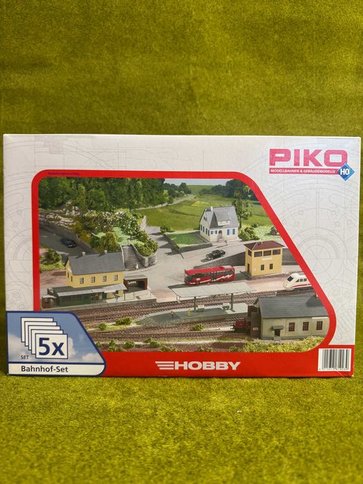 Zestaw modeli do sklejania Piko, 5 budynków, H0