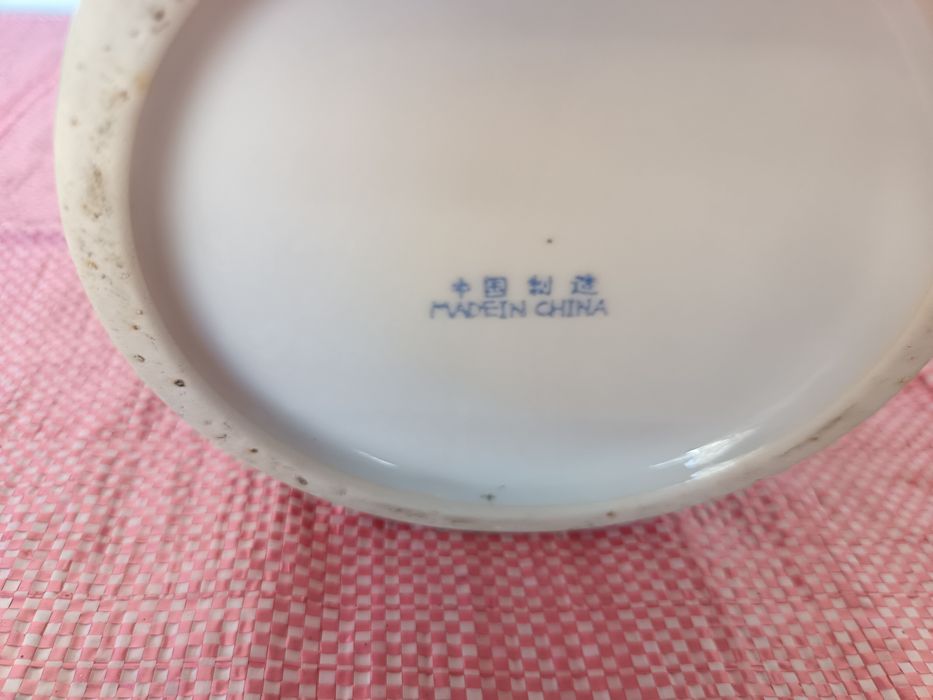 Jarrão decorativo Itália +pote chinês