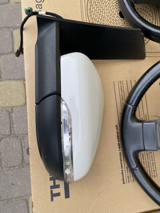 Зеркало Дзеркало в зборі ліве для Volkswagen Touran 2010–2015, електричне, 6 Pin, 1T1857501BH білий колір