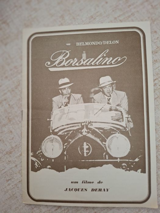 Programa cinema vintage borsalino alain delon belmondo