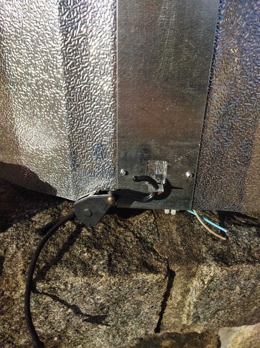 Reflector em alumínio estucado aberto