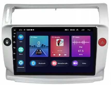 Radio Smart Nawigacja 2+64GB BT CITROEN C4  2004 -2009 CARPLAY Android
