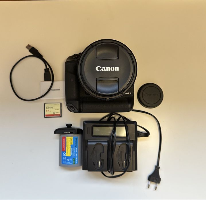 Canon EOS 1D X Mark II з обʼєктивом Canon EF  24-70mm