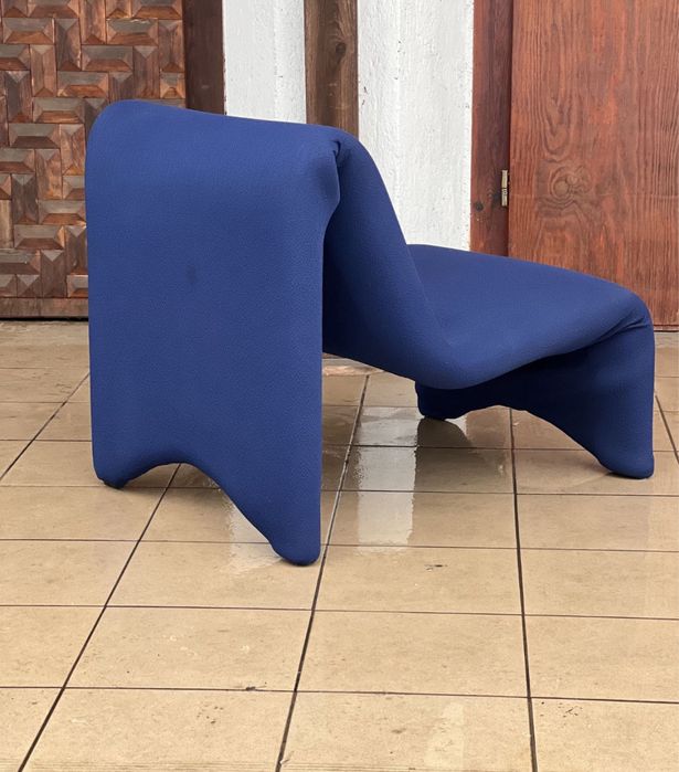 Mid century modern fotel w stylu Etienne Fermigier