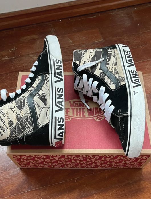 Tenis Vans Bota Ski-H8 Pretos - NOVOS