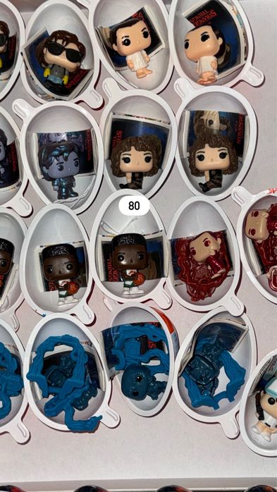 Фiгурки дивні дива(STRANGER THINGS) kinder joy, вся колекція. вілл