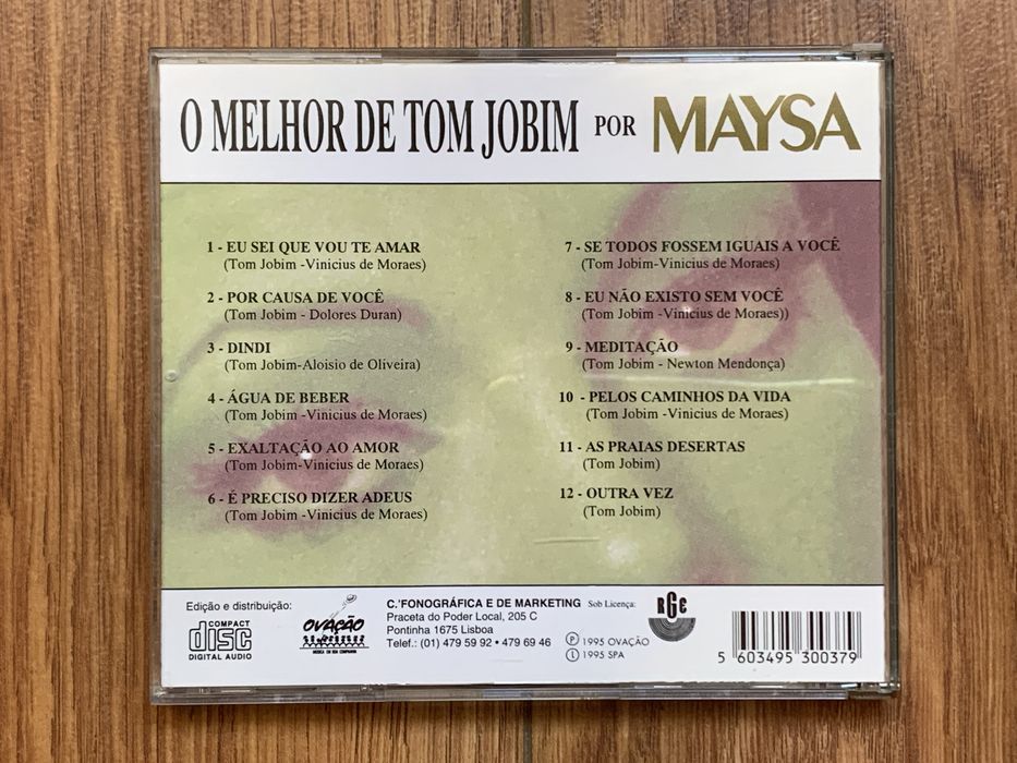 Maysa - O Melhor de Tom Jobim - cd