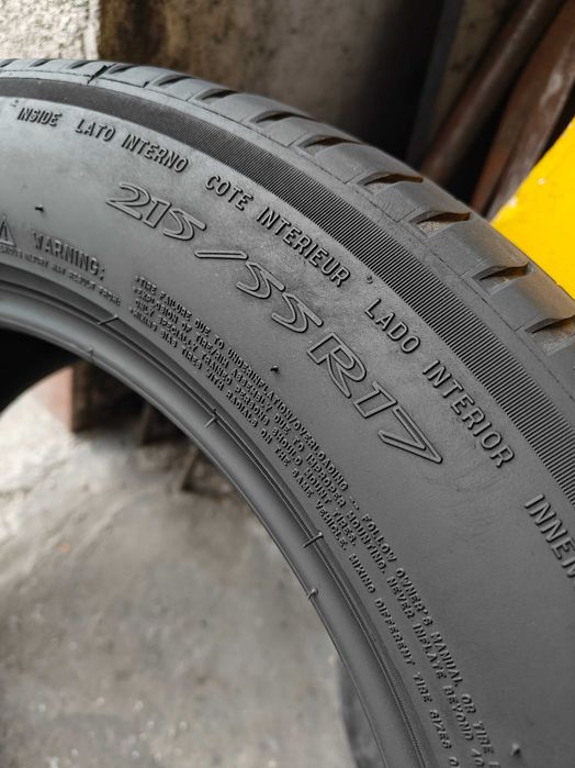 1шт R17 215 55 шина літня Michelin Primacy 3 гарний стан