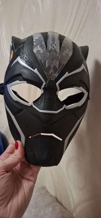 Маска черная пантера hasbro