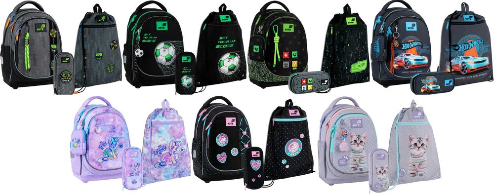 Рюкзак Kite Education 724S сумка пенал пляшка