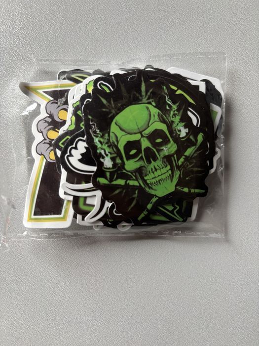 Zestaw naklejejk Monster Energy, Fox racing