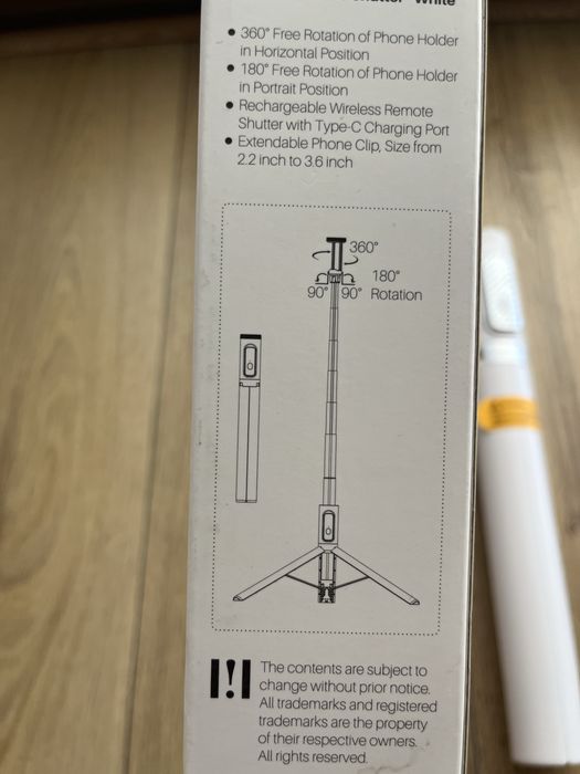 Atumtek StickPro 55" Phone Tripod Selfie Stick