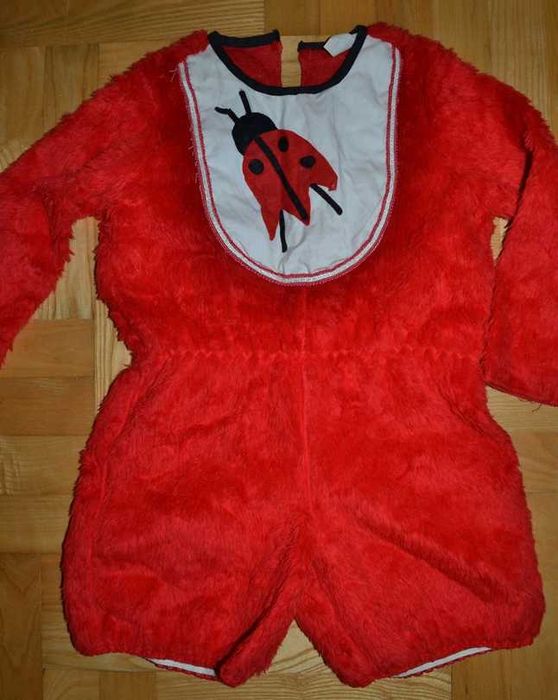 przebranie kombinezon Biedronki 10/11 L_140 cm