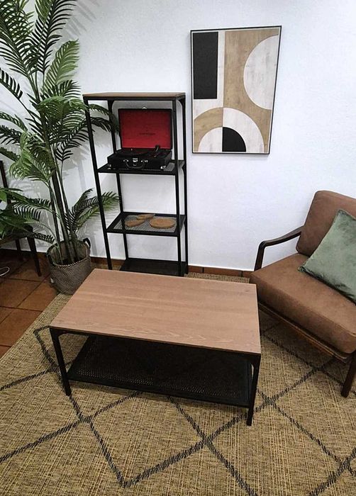 Conjunto  Estante e Mesa Centro / Prateleira / Aparador / Movel  Apoio