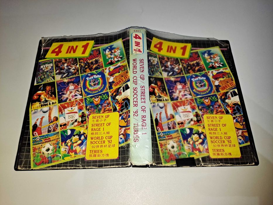 4 in 1 [Bootleg] Sega Mega Drive Megadrive