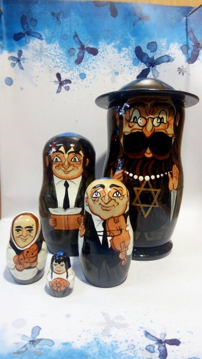 Матрёшки с еврейской  тематикой