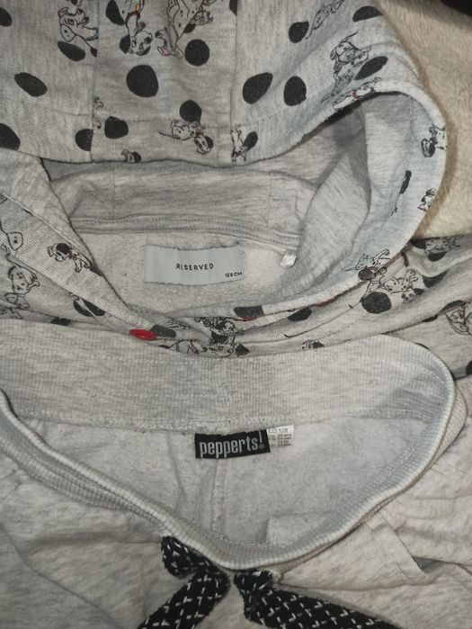 Zestaw bluza Reserved + spodnie dresowe Pepperts r 122/128 (6-8 lat)