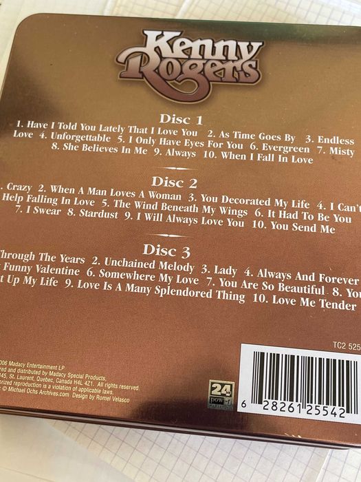 Kenny Rogers - 3cd BOX