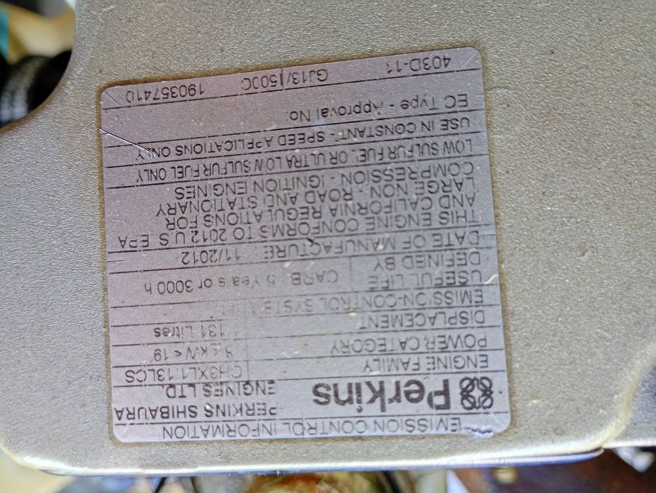Silnik Perkins 403d-11 mini  koparka agregat kompresor