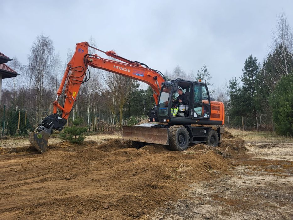Usługi minikoparka , koparka kołowa 17 ton , ładowarka kołowa, Wrocław