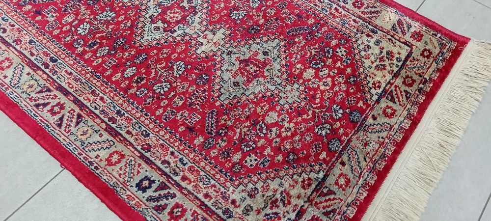 Elegancki dywan orientalny – styl perski | 125 x 75 cm | jedwabny