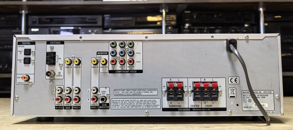 Ресивер Sony STR-K785/6Ω/Optical